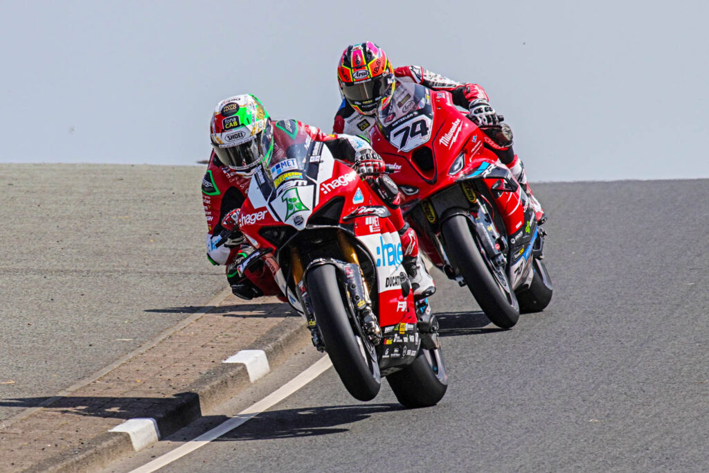 Briggs Equipment NW200 -Anchor Bar Superbike race -Glenn Irwin &