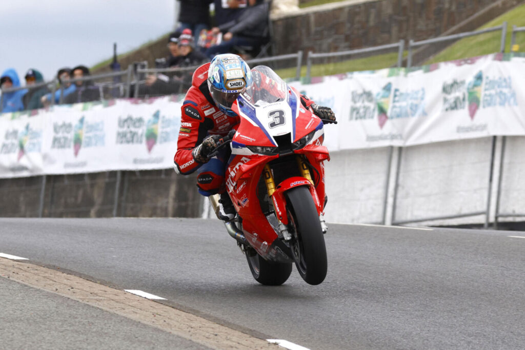 Briggs Equipment NW200 - Superbike practice - Dean Harrison (Honda Racing Honda)
