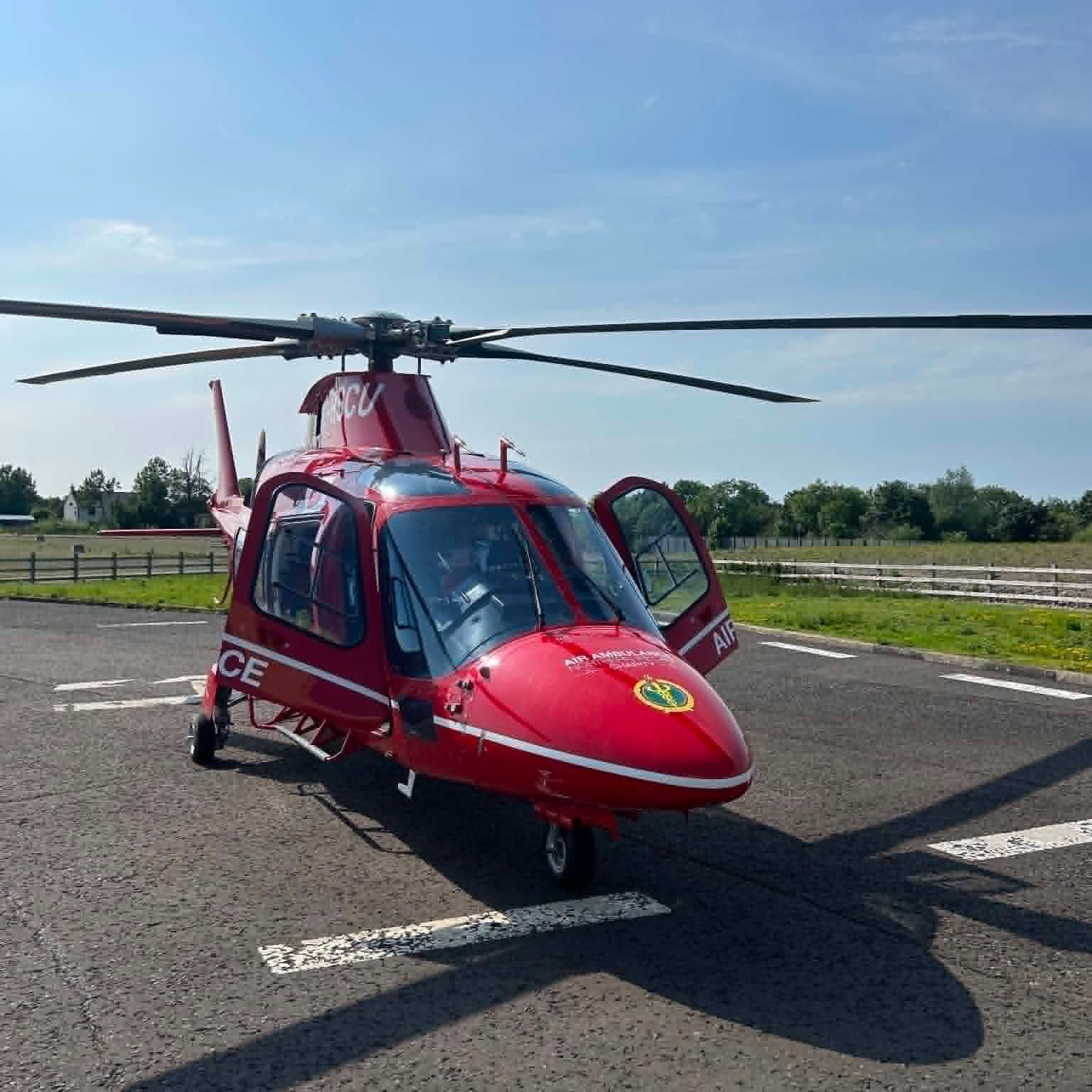 Featured image for “Air Ambulance NI thank public for generous support at Briggs Equipment North West 200”